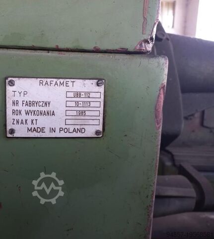 Radsatzdrehmaschine Rafamet UBB 112 RAFAMET UBB 112