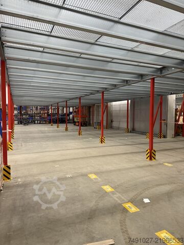 Mezzanine mit 363 m² Fläche – 500 kg/m² Traglast Lücht & Palm 