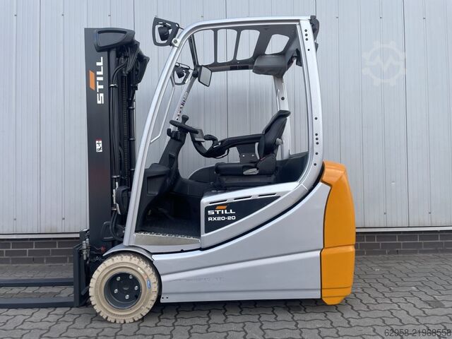 Electric 3-wheel forklift STILL RX20-20L | Nur 2.626 Bst. | inkl. ZVG