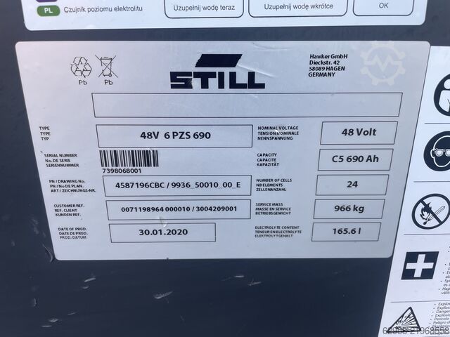 Electric 3-wheel forklift STILL RX20-20L | Nur 2.626 Bst. | inkl. ZVG