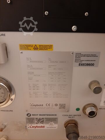Vacuum pump Leybold COOL-DRIVE