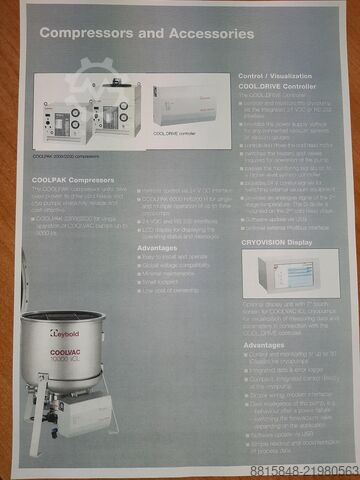 Vacuum pump Leybold COOL-DRIVE