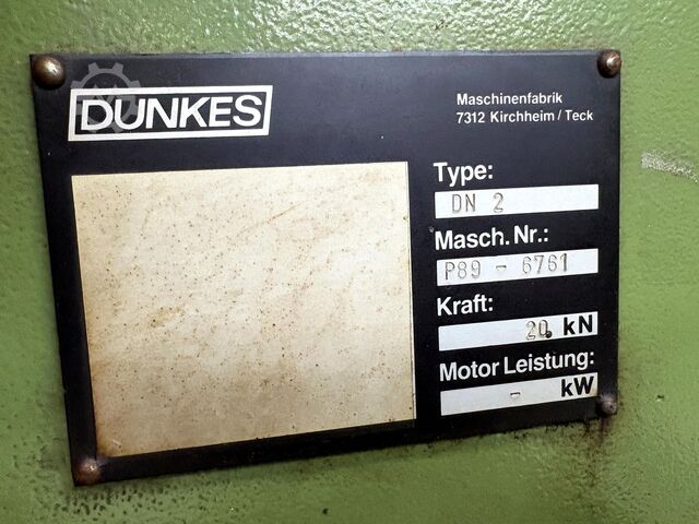Riveting machine Dunkes DN 2