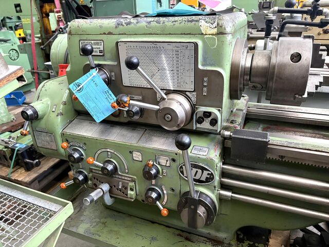 Leit-/Zugspindeldrehmaschine Heidenreich & Harbeck 18RO0519