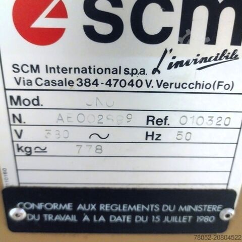 Schleifmaschine SCM TYPE UNO 900 mm