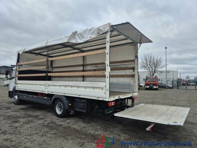 LKW mit Pritsche & Plane Mercedes-Benz Atego 1223 L Plane + Spriegel L+R LBW nur 114TKM