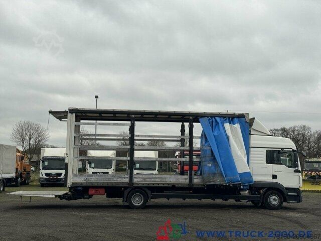 LKW mit Pritsche & Plane MAN TGL 12.250 XXL Haus -Edscha Schiebeplane - LBW