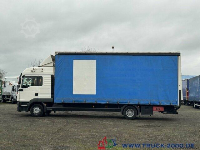 LKW mit Pritsche & Plane MAN TGL 12.250 XXL Haus -Edscha Schiebeplane - LBW