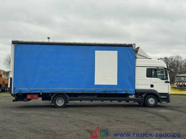 LKW mit Pritsche & Plane MAN TGL 12.250 XXL Haus -Edscha Schiebeplane - LBW