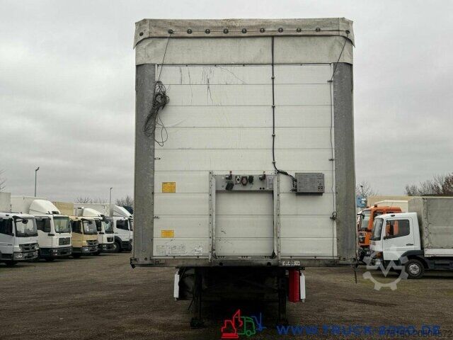 Auflieger mit Pritsche & Plane Schmitz Schmitz SCB*S3T Edscha Verdeck + Schiebeplane