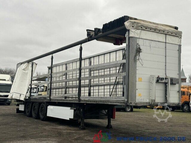 Auflieger mit Pritsche & Plane Schmitz Schmitz SCB*S3T Edscha Verdeck + Schiebeplane