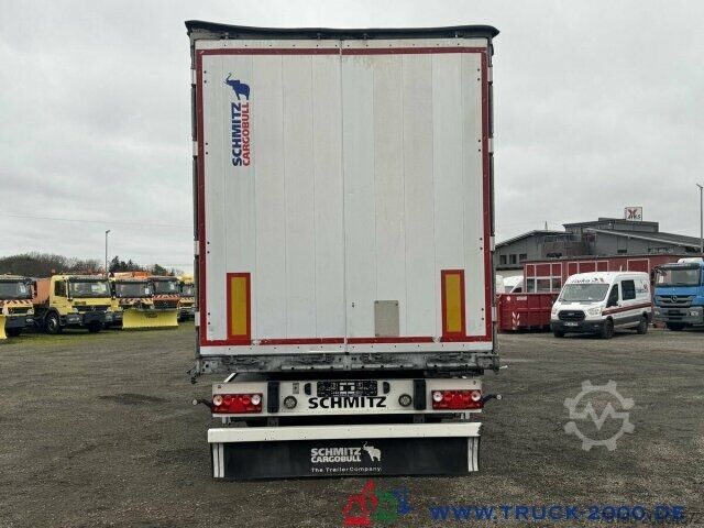 Auflieger mit Pritsche & Plane Schmitz Schmitz SCB*S3T Edscha Verdeck + Schiebeplane