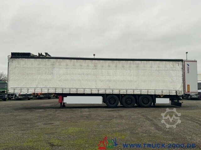 Auflieger mit Pritsche & Plane Schmitz Schmitz SCB*S3T Edscha Verdeck + Schiebeplane