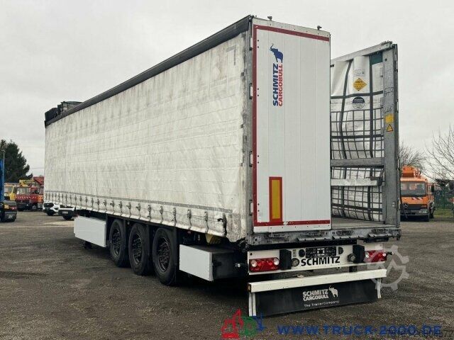 Auflieger mit Pritsche & Plane Schmitz Schmitz SCB*S3T Edscha Verdeck + Schiebeplane