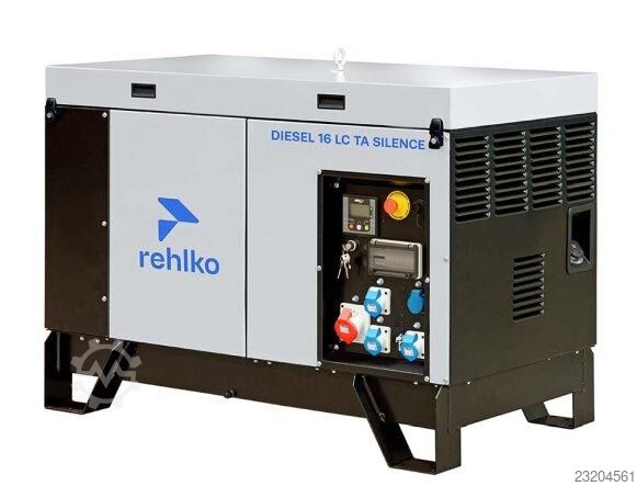 REHLKO Stromerzeuger DIESEL 16 LC TA SILENCE C5 RCD REHLKO 