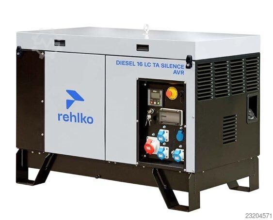 REHLKO Stromerzeuger DIESEL 16 LC TA SILENCE AVR C5 RCD REHLKO 
