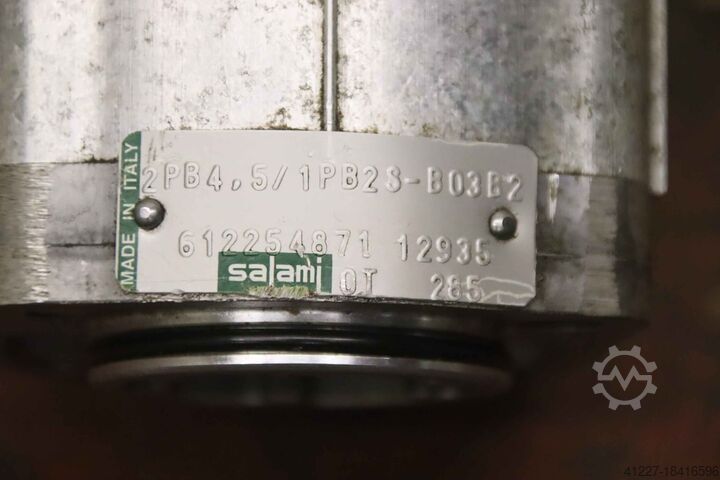Double hydraulic pump Salami 2PB4,5/1PB2S-B03B2