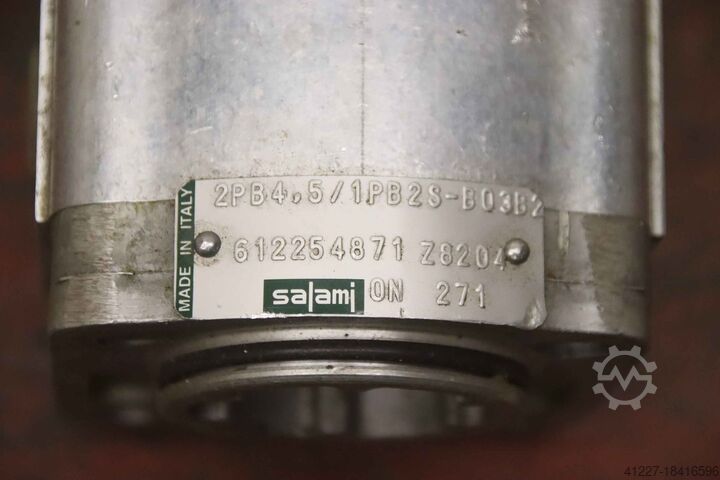 Double hydraulic pump Salami 2PB4,5/1PB2S-B03B2