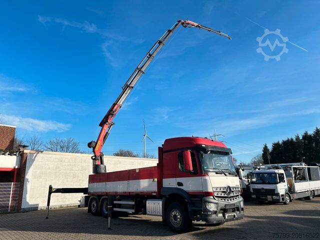 Autokran MERCEDES-BENZ 2543 Pritsche + PK34002SH Kran + Seilwinde