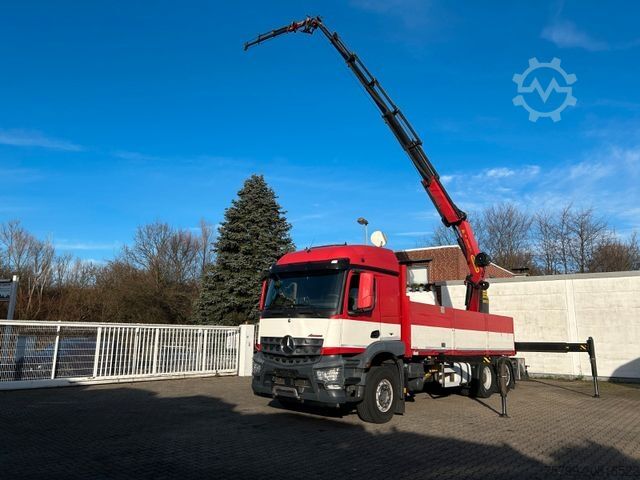 Autokran MERCEDES-BENZ 2543 Pritsche + PK34002SH Kran + Seilwinde