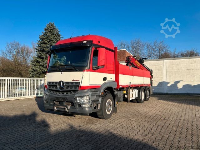 Autokran MERCEDES-BENZ 2543 Pritsche + PK34002SH Kran + Seilwinde