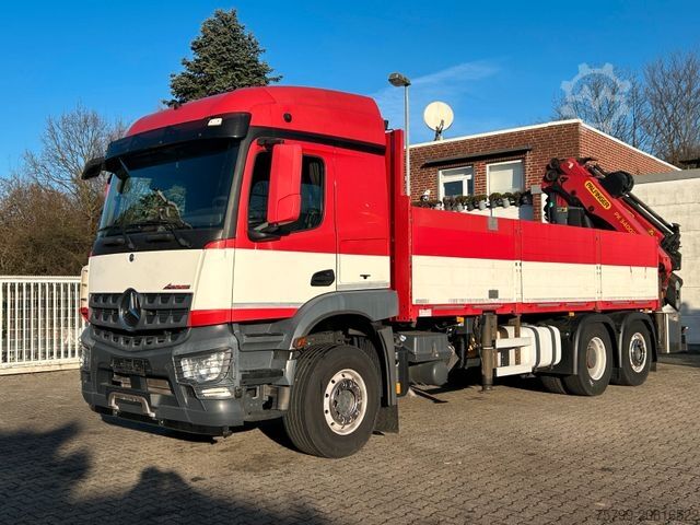 Autokran MERCEDES-BENZ 2543 Pritsche + PK34002SH Kran + Seilwinde