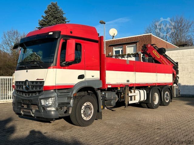 Autokran MERCEDES-BENZ 2543 Pritsche + PK34002SH Kran + Seilwinde