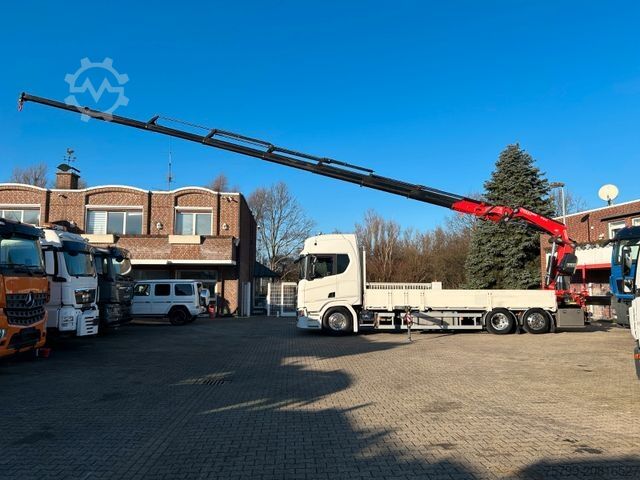 Autokran SCANIA R540 Pritsche + Fassi F545 Kran 6x2