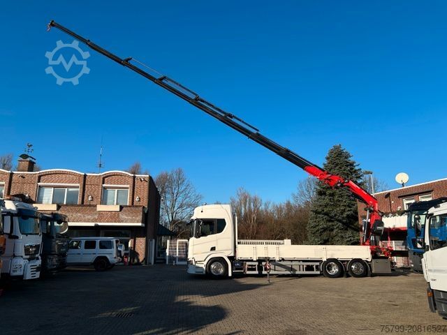 Autokran SCANIA R540 Pritsche + Fassi F545 Kran 6x2