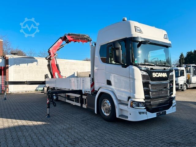 Autokran SCANIA R540 Pritsche + Fassi F545 Kran 6x2