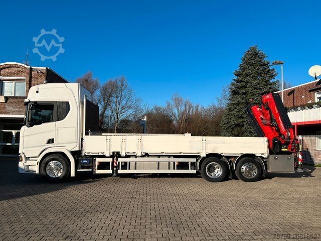 Autokran SCANIA R540 Pritsche + Fassi F545 Kran 6x2