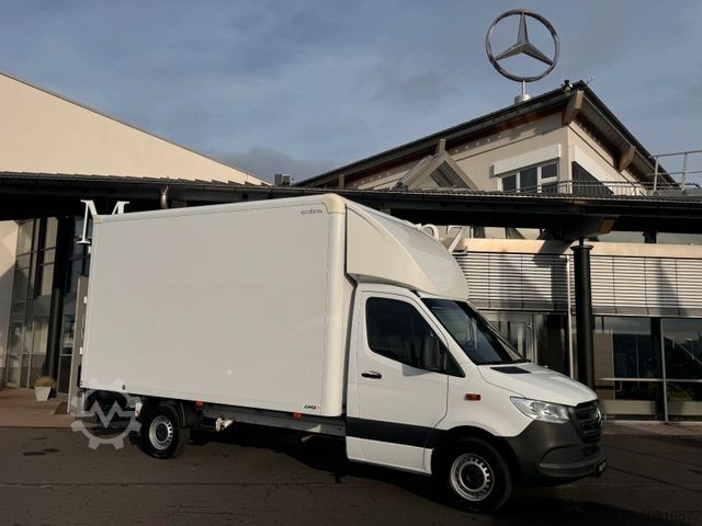 Transporter mit Koffer MERCEDES-BENZ Sprinter 315 CDI Möbelkoffer Treppe Windabweiser