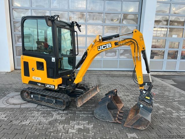 Minibagger JCB 19C-1 / nur 504h! / Powertilt / 2022