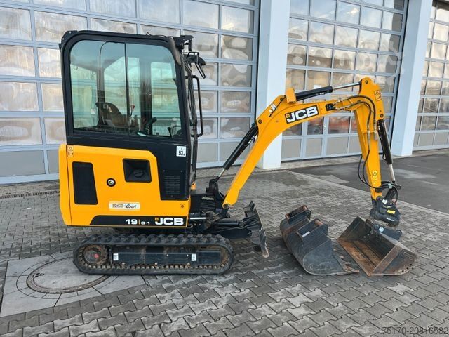 Minibagger JCB 19C-1 / nur 504h! / Powertilt / 2022
