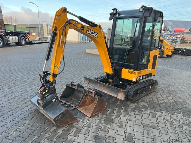 Minibagger JCB 19C-1 / nur 504h! / Powertilt / 2022
