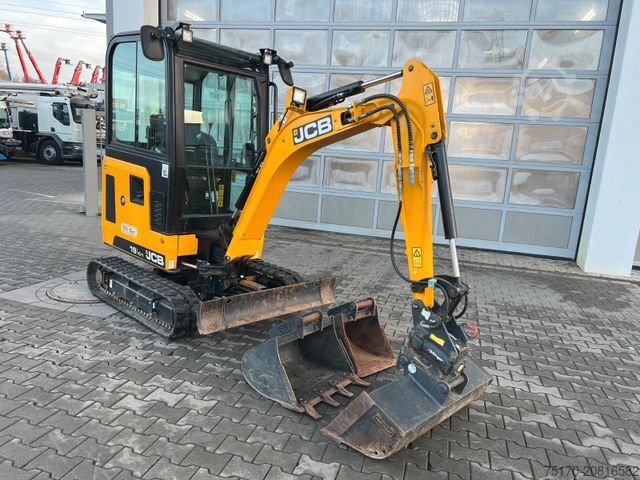 Minibagger JCB 19C-1 / nur 504h! / Powertilt / 2022
