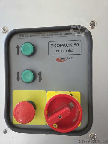 Pressing machine for carton Ekobal Ekopack 50