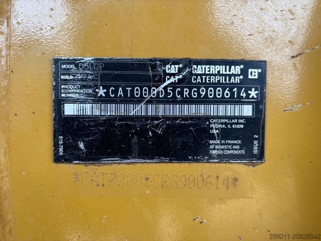 Planiermaschine CAT D 5 LGP (Coming Soon - VPAT - Full Trimble)