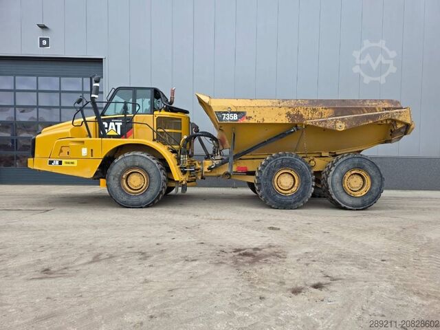 Muldenfahrzeug CAT 735 B