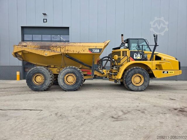 Muldenfahrzeug CAT 735 B