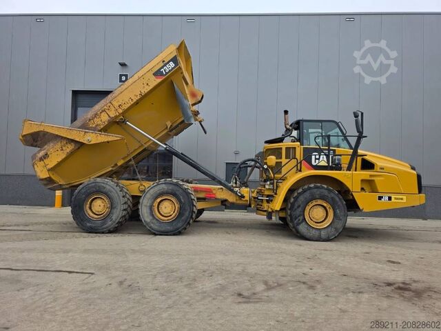 Muldenfahrzeug CAT 735 B
