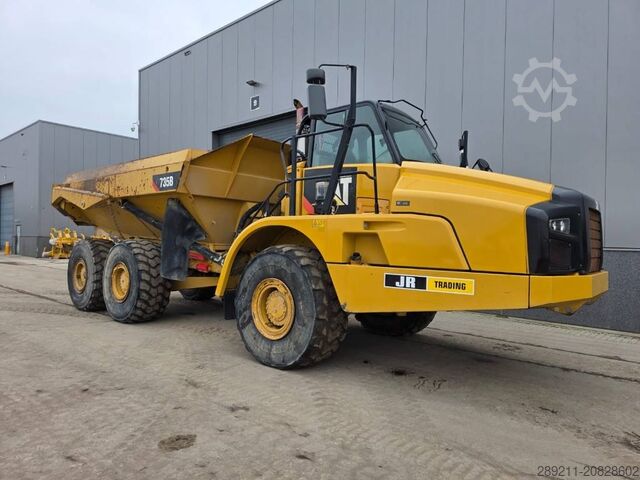 Muldenfahrzeug CAT 735 B