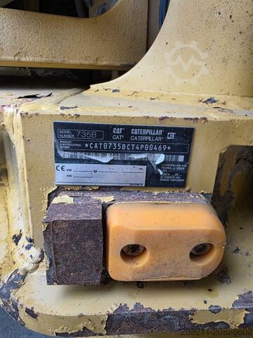 Muldenfahrzeug CAT 735 B