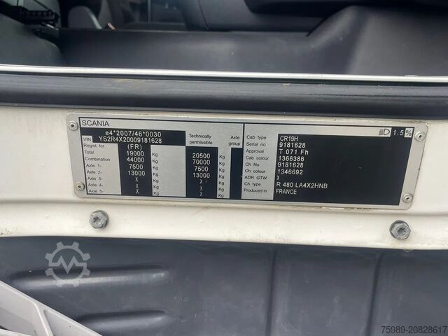 Standard-SZM Scania R480 E5 RETARDER,  HYDRAULIC, FRIGO, PTO. GOOD ...