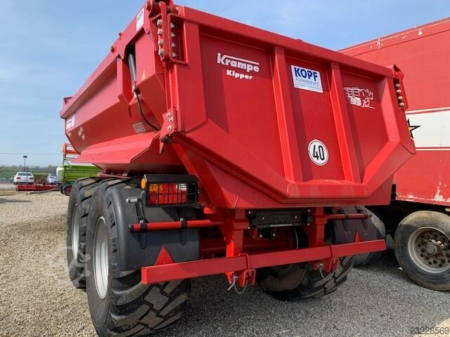 Krampe Krampe HP 20 Carrier Tandem Baumulde / Muldenkipper Krampe Krampe HP 20 Carrier Tandem Baumulde / M