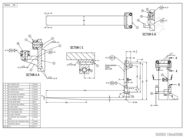 Gabeln Scana Kalmar 16t