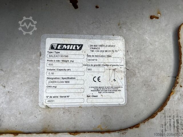 Kehrmaschinen *Sonstige EMILY BALEAD 130/396