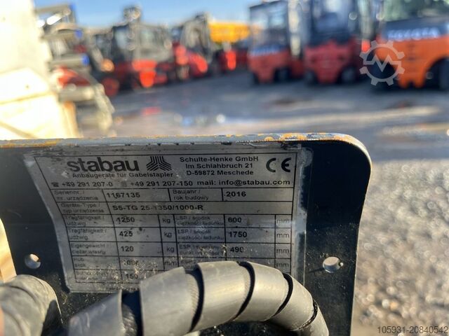 Hydraulic Telescopic Fork Arms Stabau S5-TG25-1350-1000