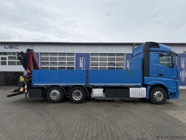 Autokran MERCEDES-BENZ ACTROS 2545 6x2 Pritsche Kran Palfinger PK20001K