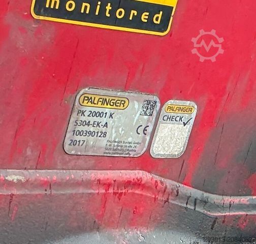 Autokran MERCEDES-BENZ ACTROS 2545 6x2 Pritsche Kran Palfinger PK20001K